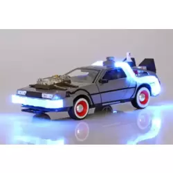 DeLorean DMC-12 Back to the Future Hollywood Rides: III Time Machine 1:24 *RARE*