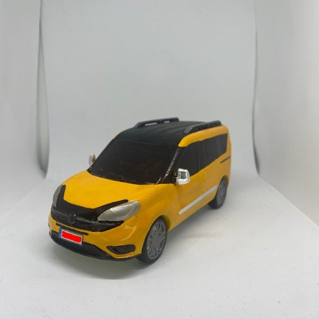 FİAT DOBLO TAKSİ MAKET ARABA MODELİ