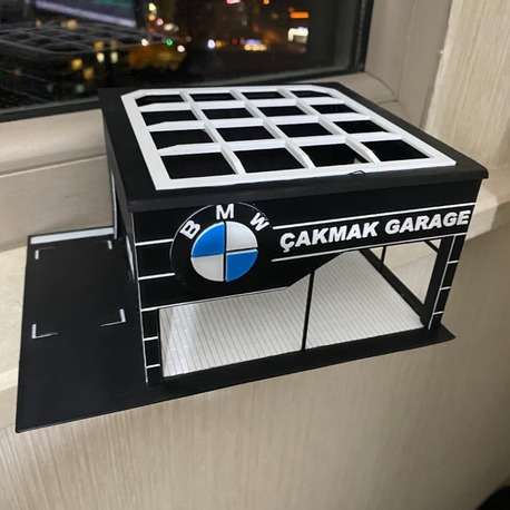 KİŞİYE ÖZEL 1/64 GARAJ DİORAMA TASARIMI
