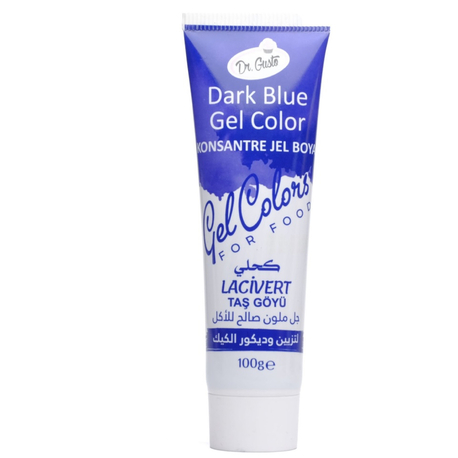 DR GUSTO TÜP JEL BOYA LACİVERT - 100 GR BÜYÜK BOY 
