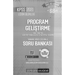 2021 - Pegem Program Geliştirme Soru Bankası