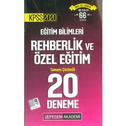 2020 - Pegem Rehberlik ve Özel Eğitim