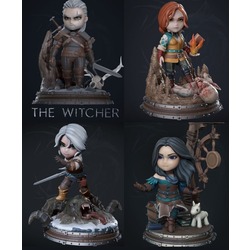 THE WITCHER - Dörtlü Figür