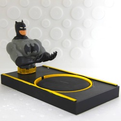 Kablosuz Şarj Standı ve Akustik Telefon Tutacağı - BATMAN