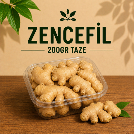 TAZE ZENCEFİL (200GR)