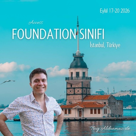 17-20 Eylül 2026 I Access Foundation Sınıfı - İstanbul, Türkiye (Tam Ücret)