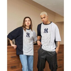 NY Çizgili T-Shirt 