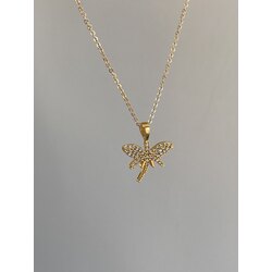 Çelik gold Yusufçuk kolye