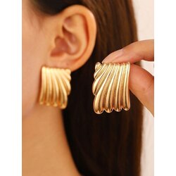 Özel seri gold hailey küpe