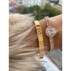 Gold su yolu baget bileklik