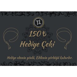 150₺ hediye çeki 