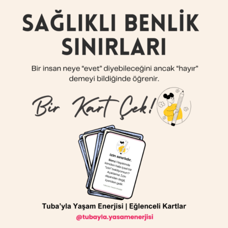 #KendineİyiGel - Sağlıklı Benlik Sınırları "Eğlenceli Kartlar"