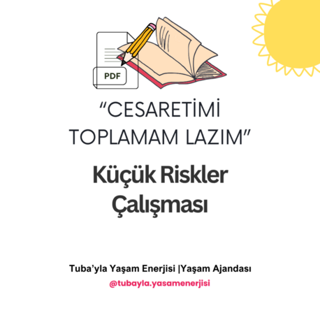 "Cesaretimi Toplamam Lazım" Küçük Riskler Çalışması