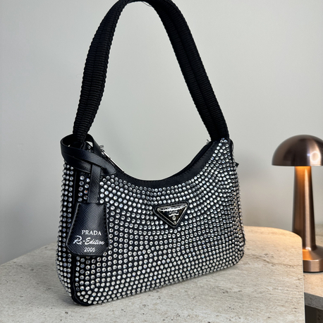 Prada taşlı çanta 