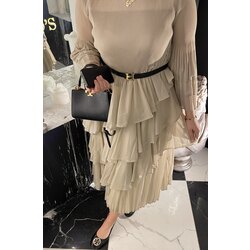 Maria Dress | Krem Ön Sipariş
