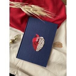 Kalp Beyin Nakışlı Defter