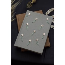 Çıtır Papatyalar Nakışlı Defter
