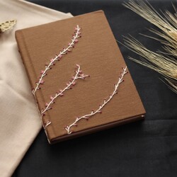 Sarmaşık Nakışlı Defter 