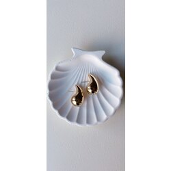 Marka Model Küpe 3 cm Gold