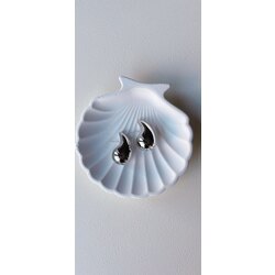 Marka Model Küpe 3 cm Gümüş