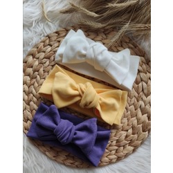 Bebek Fiyonk , Karışık renk 3 adet RİBANA Bandana