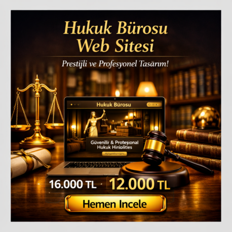 Hukuk Bürosu Web Şablonu