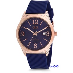 Q&Q Silikon Kordon Spor Lacivert Unisex Saat bs1045
