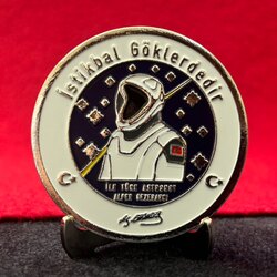 İlk Türk Astronot Alper Gezeravcı Coin