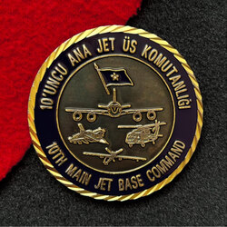 10’uncu Ana Jet Üs Komutanlığı Coin 