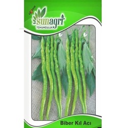 Sunagri Tohumculuk Kıl Acı Biber Tohumu 5 gr ( ATA TOHUM )