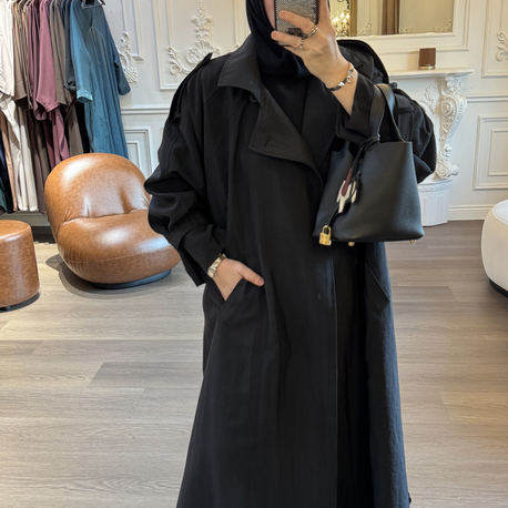 Siyah trench