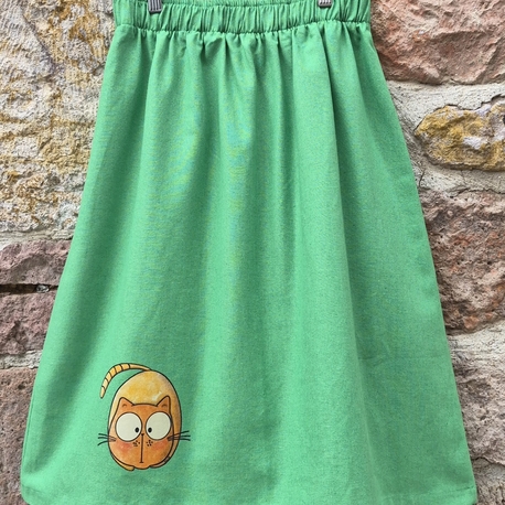 Tombik Kedi Midi Etek