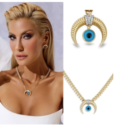 Nazar charm kolye