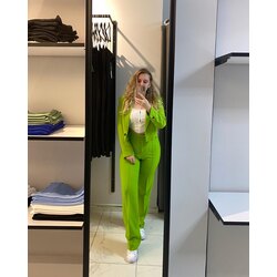 Dilvin Palazzo Pantolon yeşil 