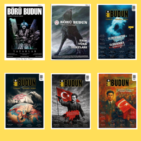 BÖRÜ BUDUN DERGİSİ 1-12 SAYI SET
