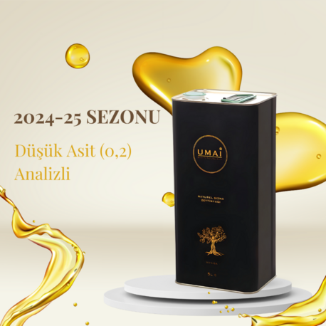 2024-2025 SEZONU UMAİ NATUREL SIZMA ZEYTİNYAĞI 5 LT