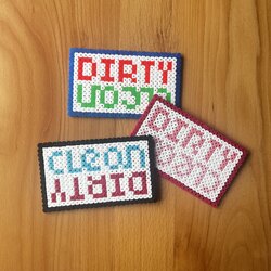 Dirty/Clean Dishwasher Magnet