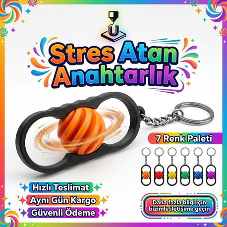 Stres atan anahtarlık