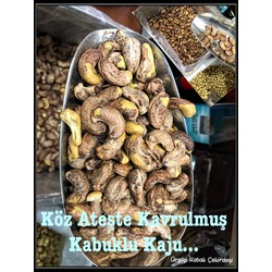 500 Gr. Köz Ateşte Kavrulmuş Kabuklu Kaju
