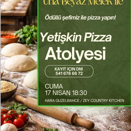 Yetişkin Pizza Atölyesi