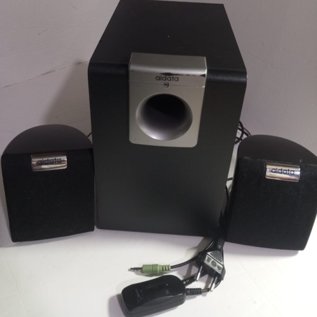 Aidata E-099 2+1 25W Hoparlör Ses sistemi (Mükemmel ses , Sorunsuz , İkinci El)