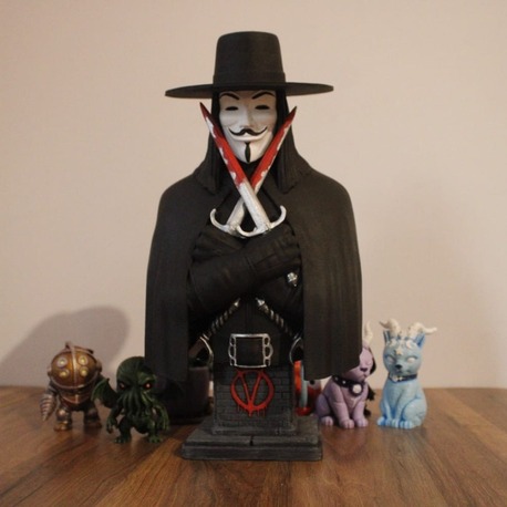 V for Vendetta Büst