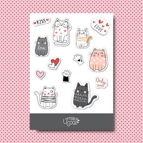 Cats Sticker