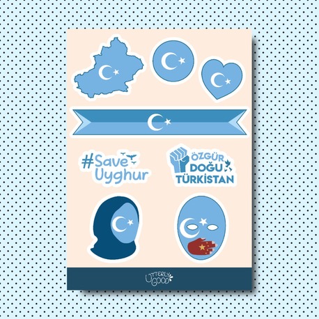 Doğu Türkistan Sticker