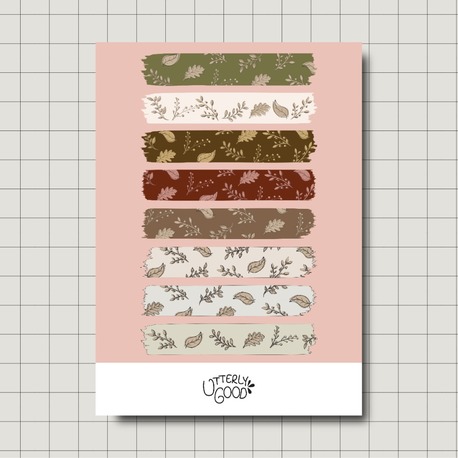 Washi Tape Seri 5 Sticker