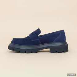 Süet Loafer Yüksek Taban