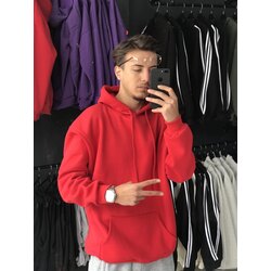 DÜZ RENK OVERSİZE SWEAT
