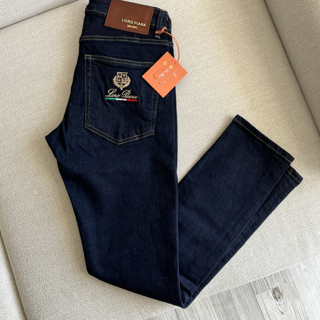 LP-regular fit- koyu mavi jeans