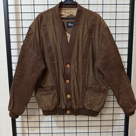 VİNTAGE TARZDA TAM BOMBER ŞIK JACKET 