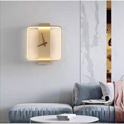 LED DUVAR APLİK KARE SAAT